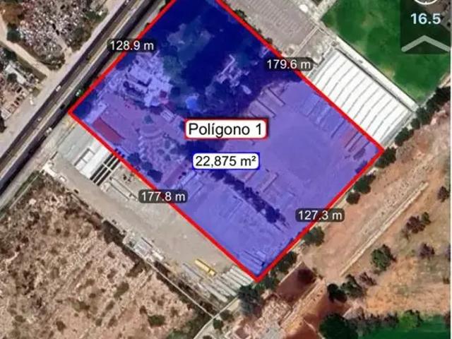 Terreno en renta 21,400 MT, con opción a venta de 6,000 MT