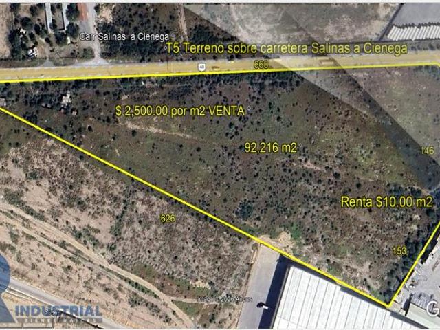 TERRENO EN RENTA/VENTA EN SALINAS VICTORIA