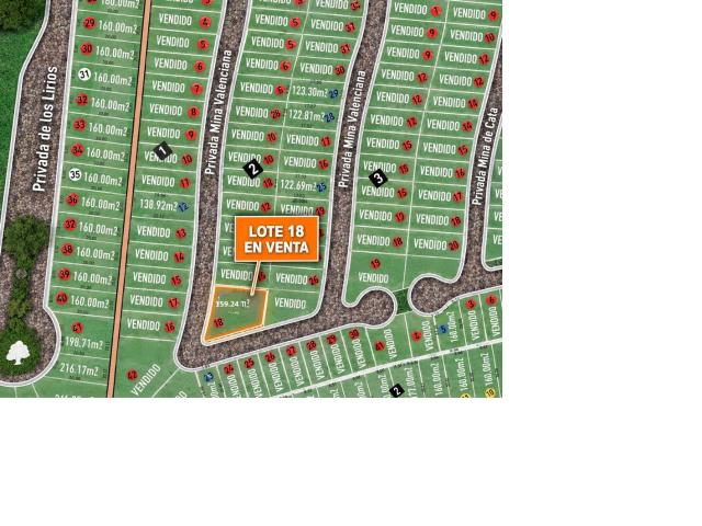 Terreno en Residencial Minas de Plata