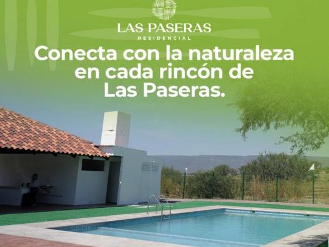 Terreno en residencial Paseras