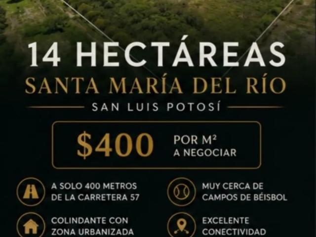 Terreno en Santa Maria del Río