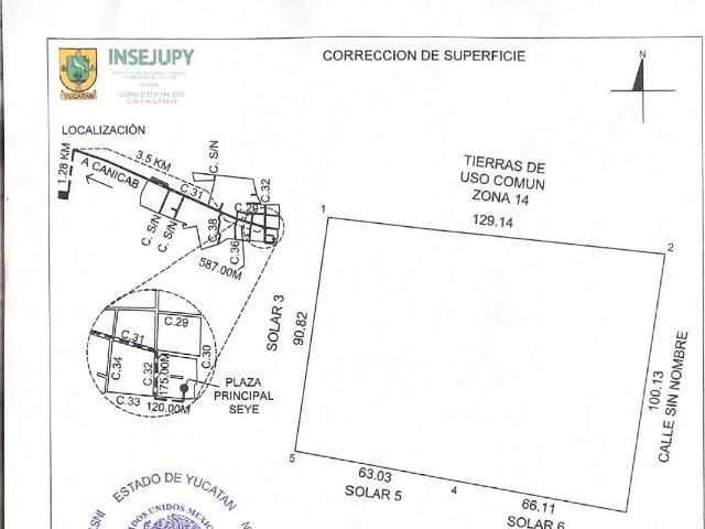Terreno en Sey?