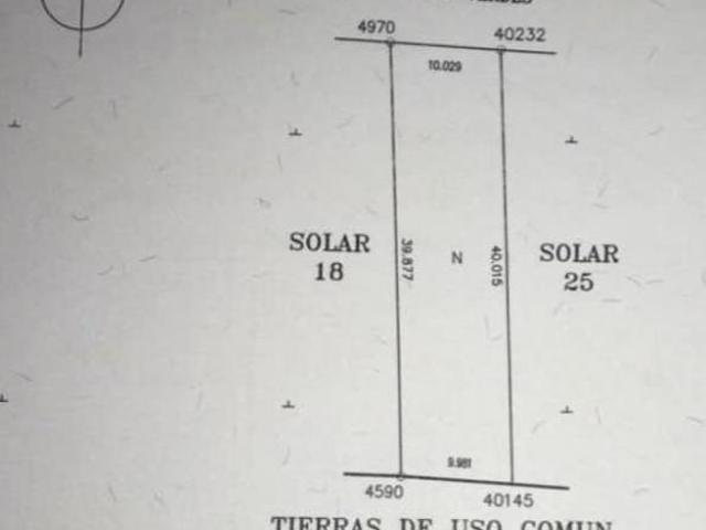 Terreno en Tequisquiapan, Querétaro. Sup. 400 m2