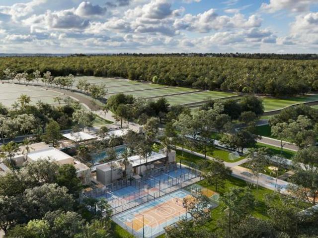 Terreno en una comunidad planeada con padel y mucho más!