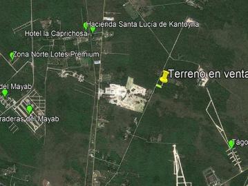 TERRENO EN VENTA MÉRIDA, EN ESQUINA AL NORTE DE LA CIUDAD