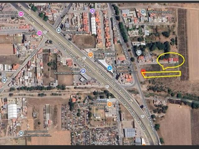 Terreno en Venta, Mexicalcingo