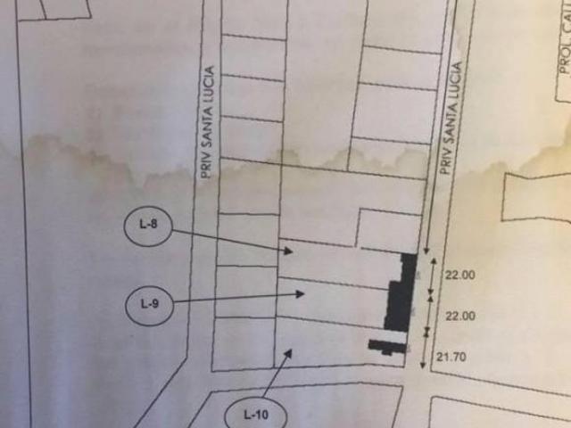 TERRENO EN VENTA O RENTA COLONIA OLIVAR DEL CONDE SANTA LUCIA