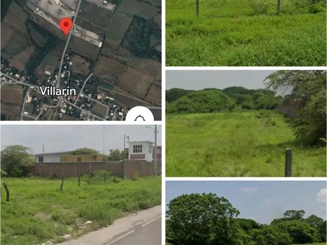 TERRENO EN VENTA ORILLA DE CARRETERA 1.6 HECTÁREAS EN VILLARIN SANTA FE VERACRUZ