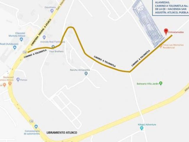 TERRENO EN VENTA ATLIXCO