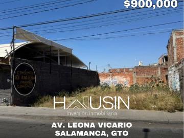 Terreno en VENTA, Av. Leona Vicario. Salamanca, Gto