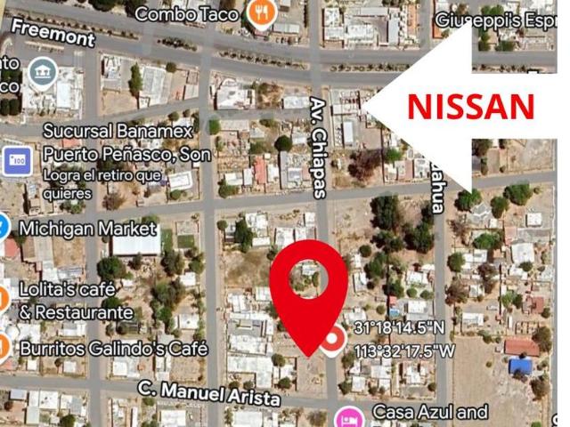 Terreno en venta a 5 cuadras de la playa en Puerto Pe?asco!