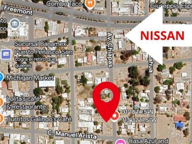 Terreno en venta a 5 cuadras de la playa en Puerto Peñasco!