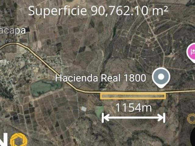 Terreno en VENTA a pie de carretera en el Estado de Hidalgo