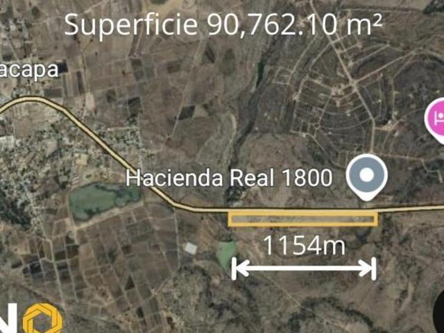 Terreno en VENTA a pie de carretera en el Estado de Hidalgo