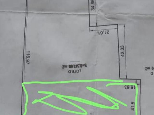 Terreno en Venta a un costado de Bodega Aurrera de la Crespa Av. Vicente Lombardo Toledano