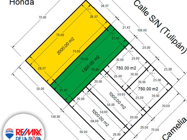 Terreno en venta a unos pasos de vialidad principal