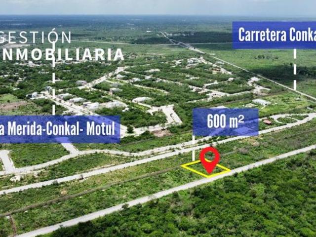 TERRENO EN VENTA AL NORTE DE MERIDA YAXKUKUL YUCATÁN. CTV243