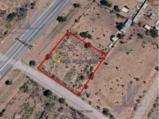 Terreno en Venta al sur, sobre la Juan Pablo II