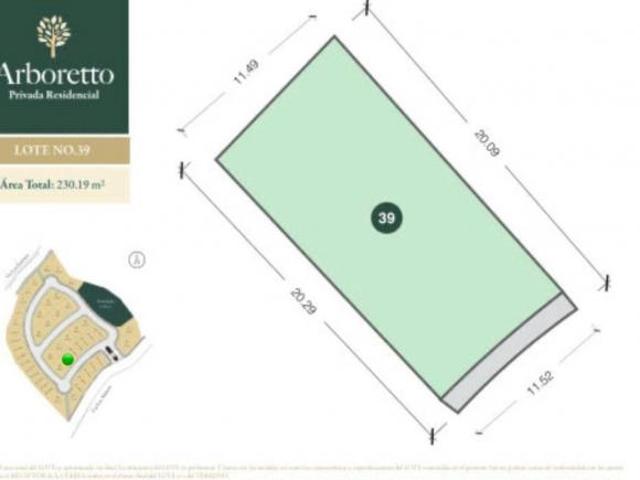 TERRENO EN VENTA ARBORETTO RESIDENCIAL MONTERREY N.L. CARRETERA NACIONAL