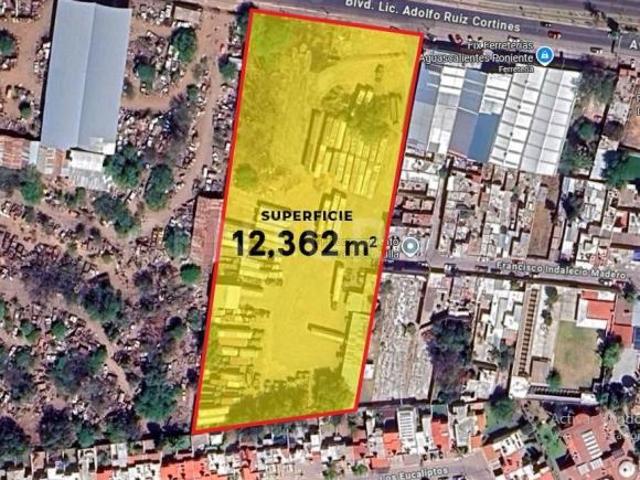 Terreno en Venta Blvd Adolfo Ruiz Cortinez Col. Francisco Villa
