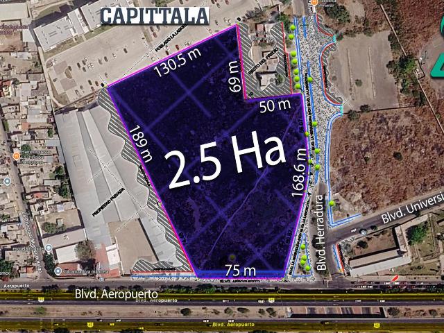 Terreno en Venta Blvd. Aeropuerto, Le?n, Guanajuato