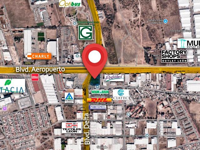 Terreno en Venta Blvd. Delta y Blvd. Aeropuerto 5,935 m2