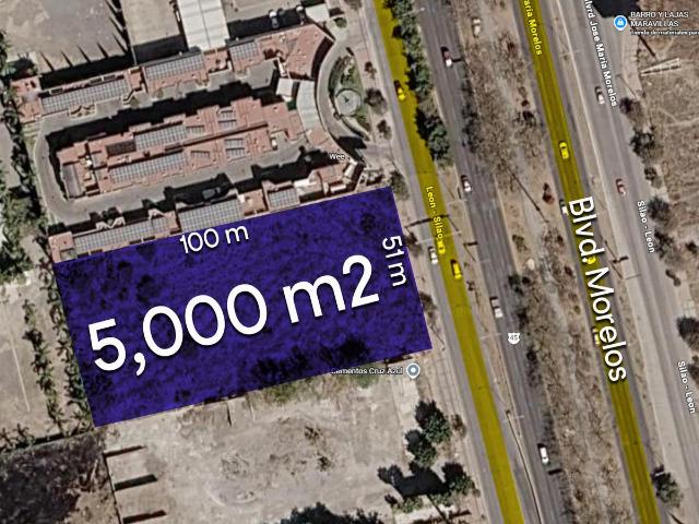 Terreno en Venta Blvd. Jos? Ma. Morelos, Le?n, Guanajuato