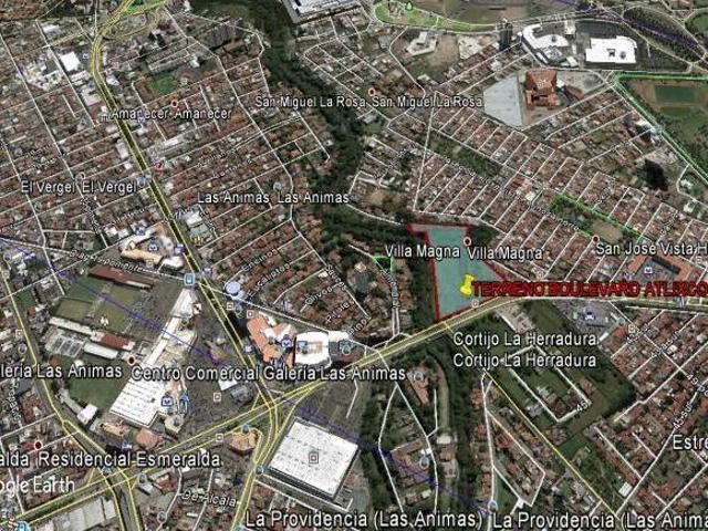 Terreno en Venta Boulevard Atlixco Puebla