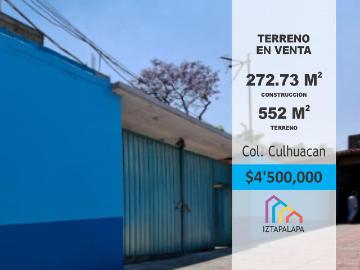 Terreno en Venta Culhuacan