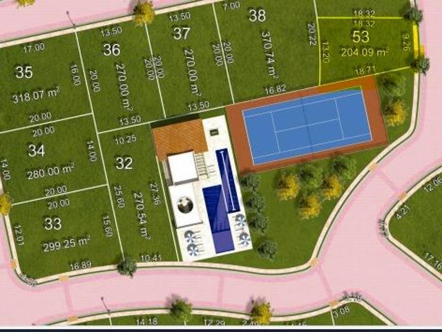 Terreno en venta Caoba 53