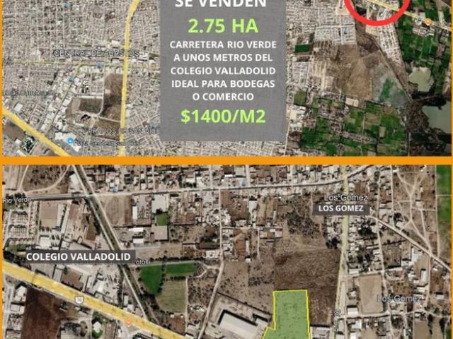 Terreno en venta Carr. Rioverde