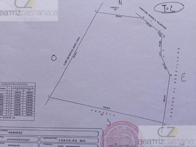 TERRENO EN VENTA, CARRETERA FEDERAL PACHUCA TULANCINGO, EL MERCILLERO