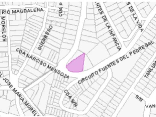 Terreno en Venta, Col. Fuentes del Pedregal Tlalpan