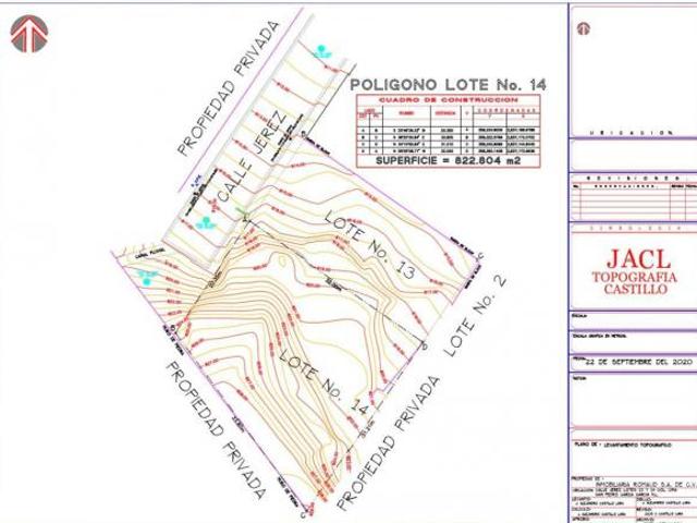 Terreno en Venta col. La Cima 3er Sector. Baja de Precio. Oportunidad
