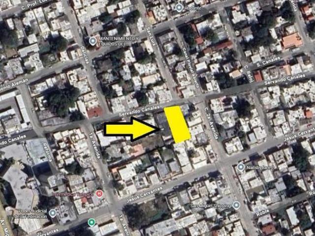 TERRENO EN VENTA – COL. SMITH, TAMPICO 545 MTS2