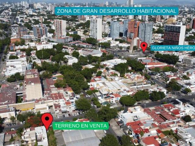 TERRENO EN VENTA COLONIA AMERICANA, 1,063 M2, IDEAL PARA DESARROLLO VERTICAL, USO MIXTO