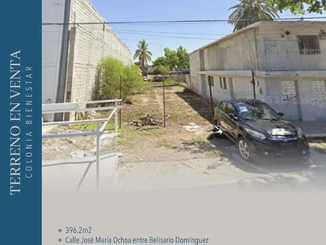 TERRENO EN VENTA COLONIA BIENESTAR