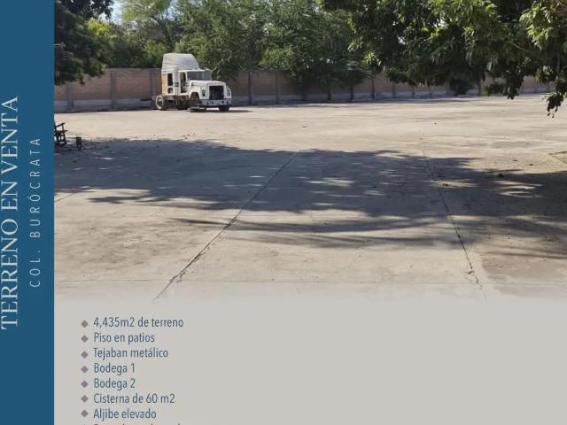 TERRENO EN VENTA COLONIA BURÓCRATA