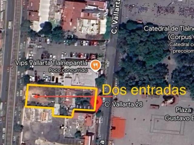 Terreno en venta comercial habitacional Palacio Municipal centro de Tlalnepantla