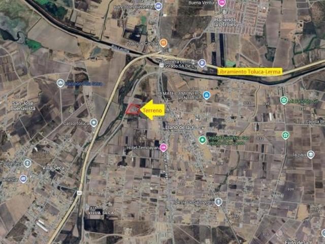TERRENO EN VENTA CON USO DE SUELO INDUSTRIAL EN TOLUCA