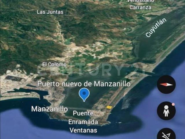 Terreno en venta con uso de suelo Industrial en el puerto nuevo de Manzanillo