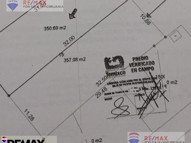 Terreno en Venta de terreno en la Carretera Federal M?xico Acapulco, Temixco, Morelos?Clave 5528
