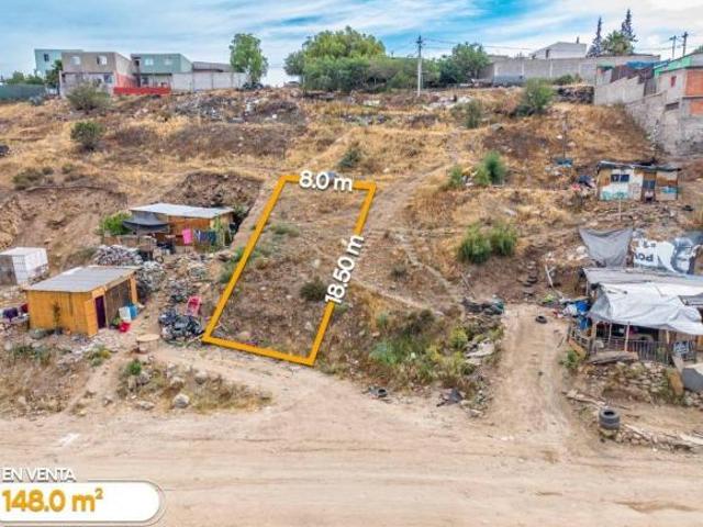 TERRENO EN VENTA DE 148 M2 EN COLONIA ALTIPLANO, TIJUANA BC