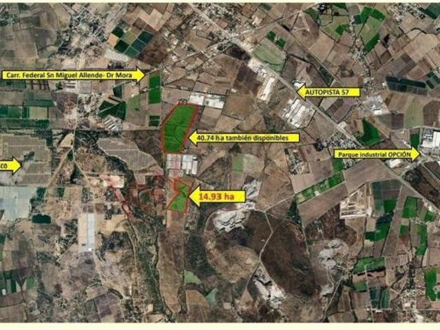 Terreno en Venta, de 149,325 m2 San José Iturbide,Gto