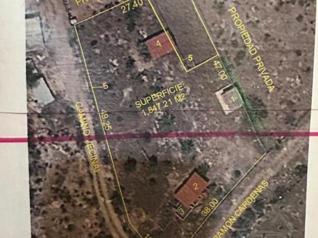 Terreno en venta de 1847 metros campestre Potrero chico Hid