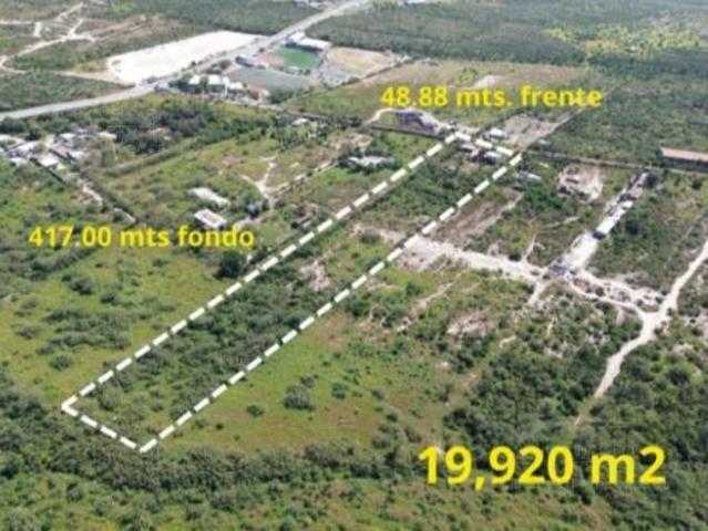 Terreno en venta de 19920 metros Industrial Salinas Victoria Nuevo Le?n