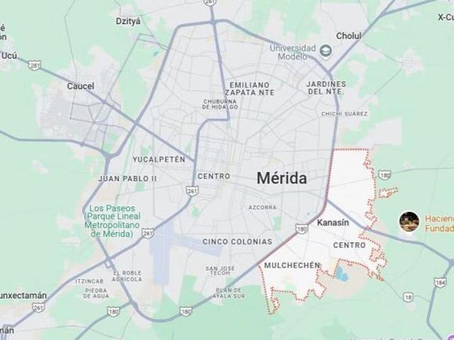 Terreno en venta de 10 hectáreas en venta cerca de Mérida