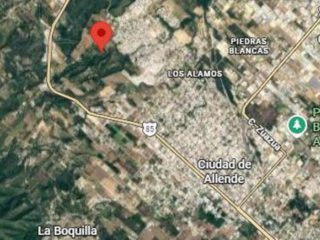 Terreno en venta de 2421 metros Fraccionamiento Campestre Altares Allende Nuevo León