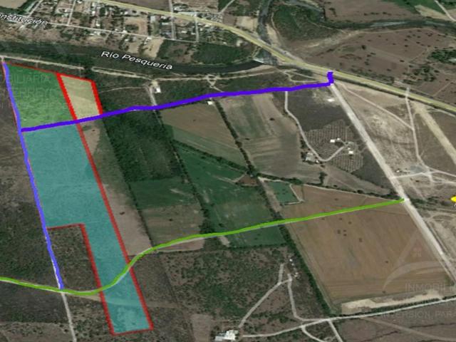 Terreno en venta de 24.5 hect?reas pesquer?a nuevo le?n