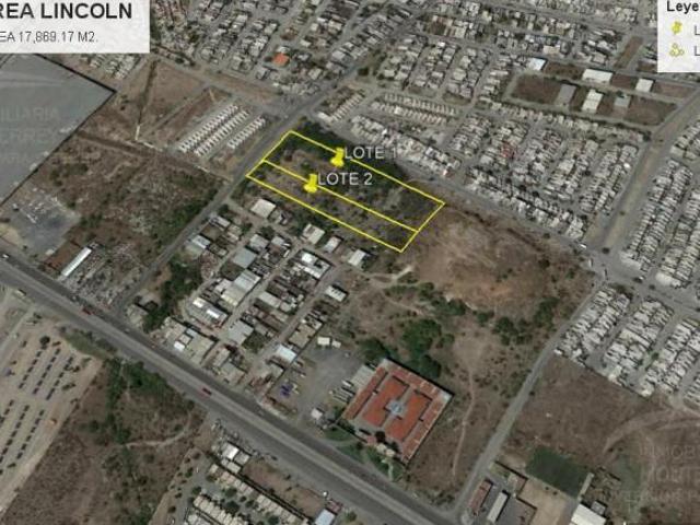Terreno en venta de 21442 metros Industrial Avenida Lincoln Monterrey Nuevo León